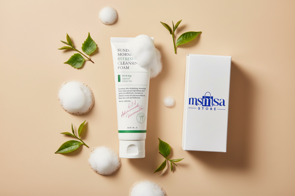 AXIS-Y Cleansing Foam Lifestyle